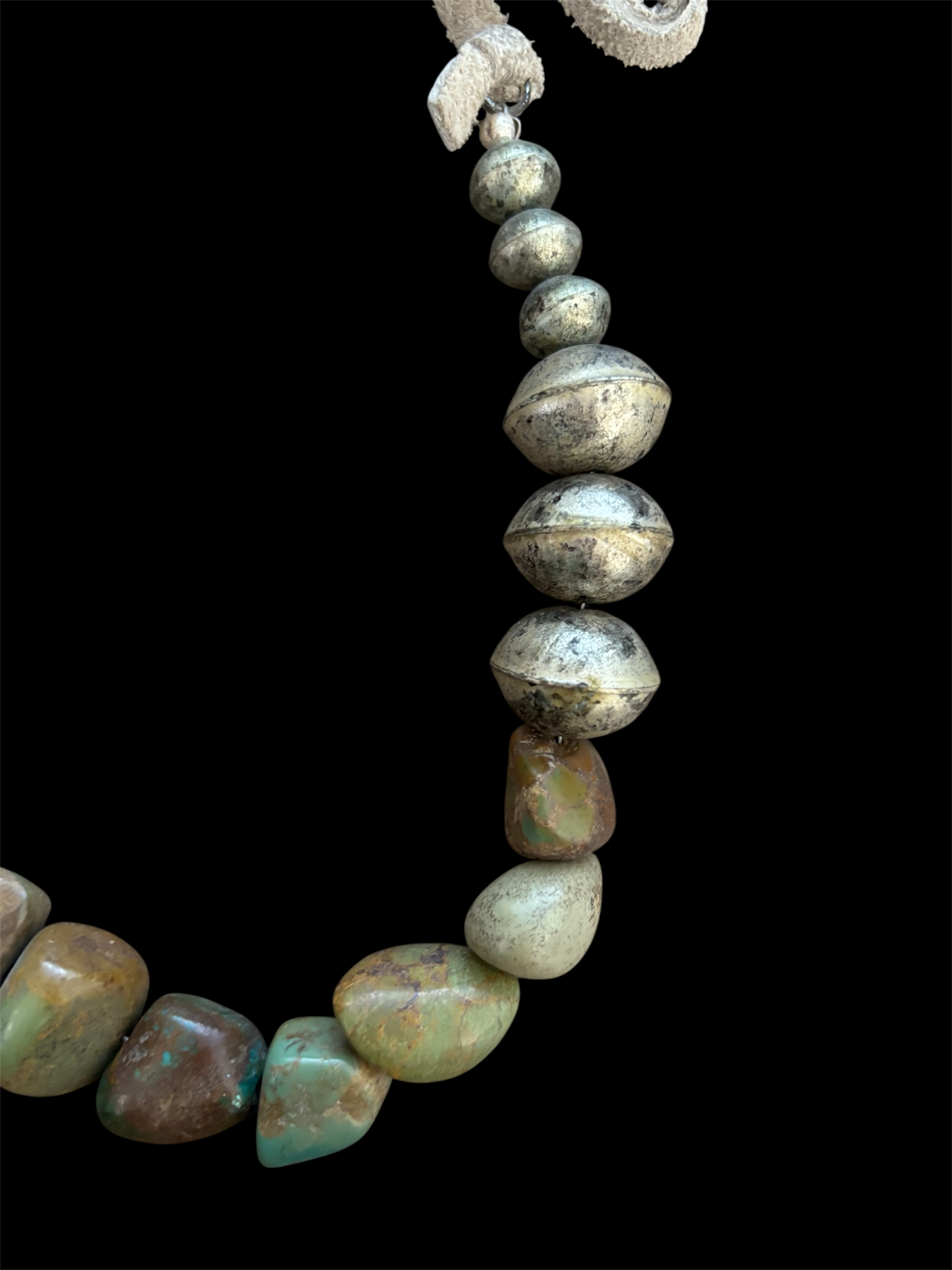 Authentic Turquoise and Tibetan Necklace