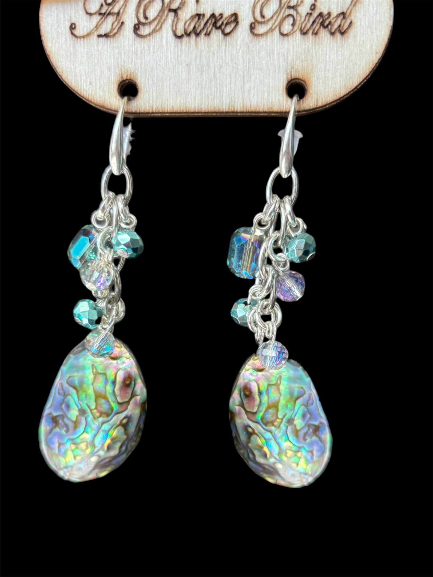 Abalone Shell Dangle Earrings