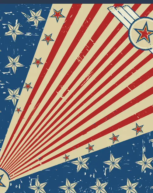 "Star Spangled Banner" Wild Rag