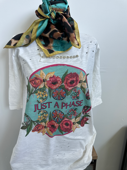 It's Just a Phase Tattered Shirt