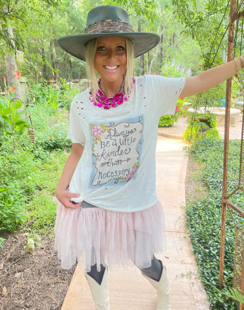 Be a Little Kinder Shirt 3/4 Sleeve