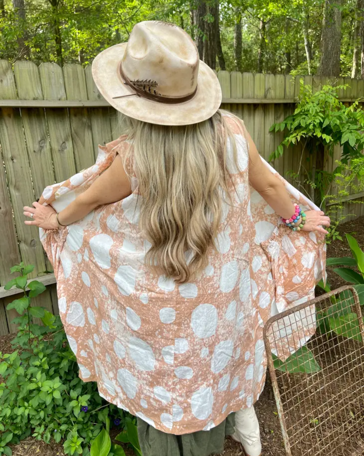 Dotty Funky Pocket Duster/Dress