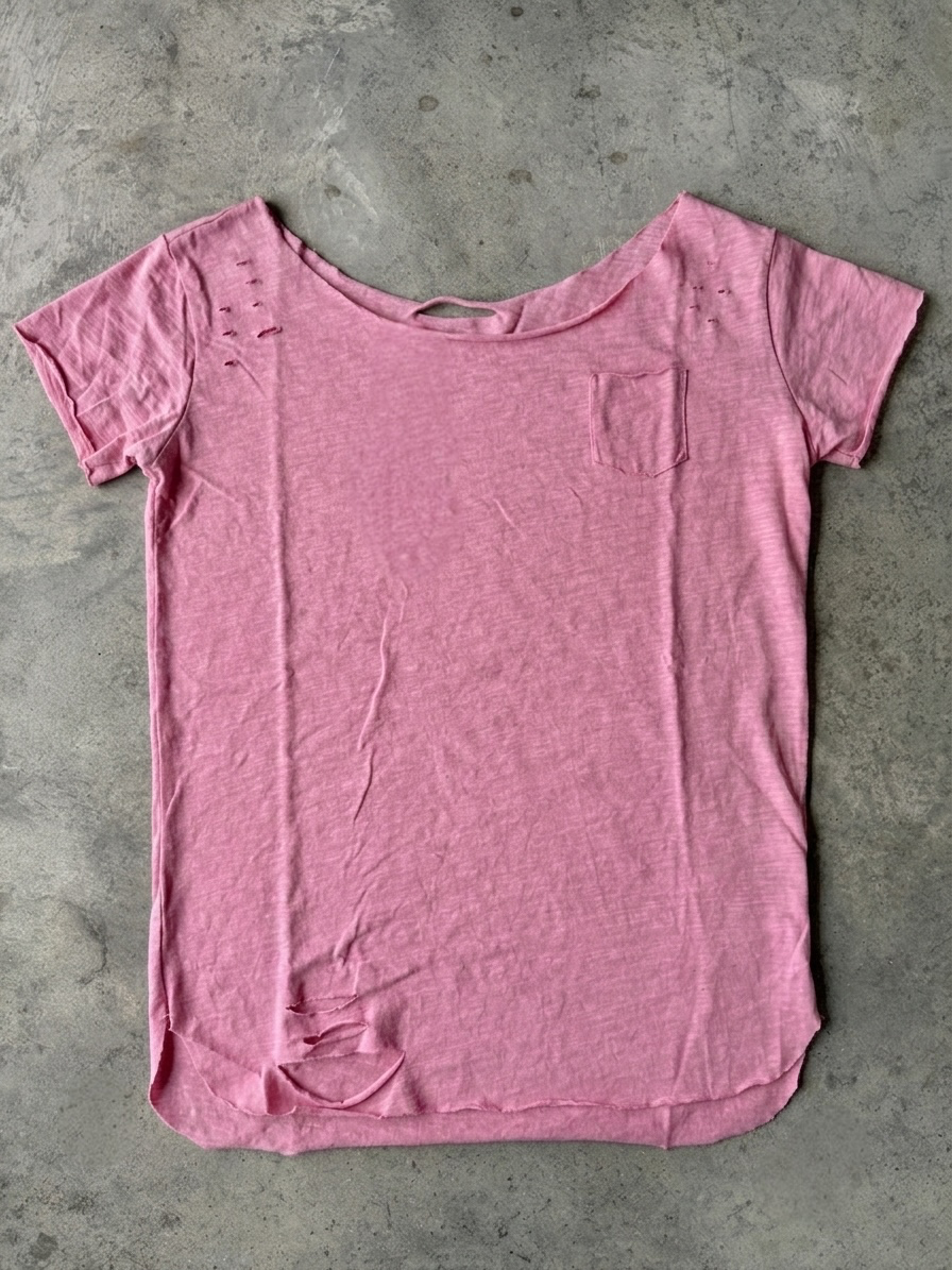 Distressed Rip Tee
